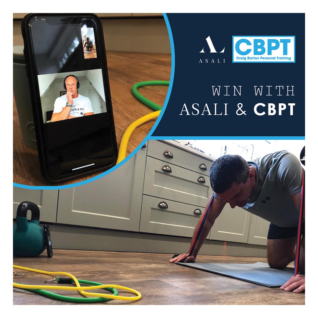 Asalidesigns's tweet photo. Lift your lockdown mood! WIN a #workout &amp; #weekendbag with @CraigBartonPT &amp; #asali. No gyms. No travel. No fun? We’ve got you covered. Head over to our Instagram page to find out more and enter!! #gymsclosed #notravel #lockdownmood #lockdowncomp #asali #asalidesigns https://t.co/YxIp9NvaRF