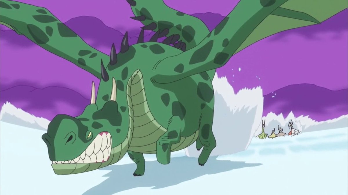 The interesting part is, the first time we SEE a dragon is in Punk Hazard. A western dragon. The 2 dragons were part of a series of experiments by vegapunk and the world government to produce dragons. We don't know why. In total there were at least 13 dragon models