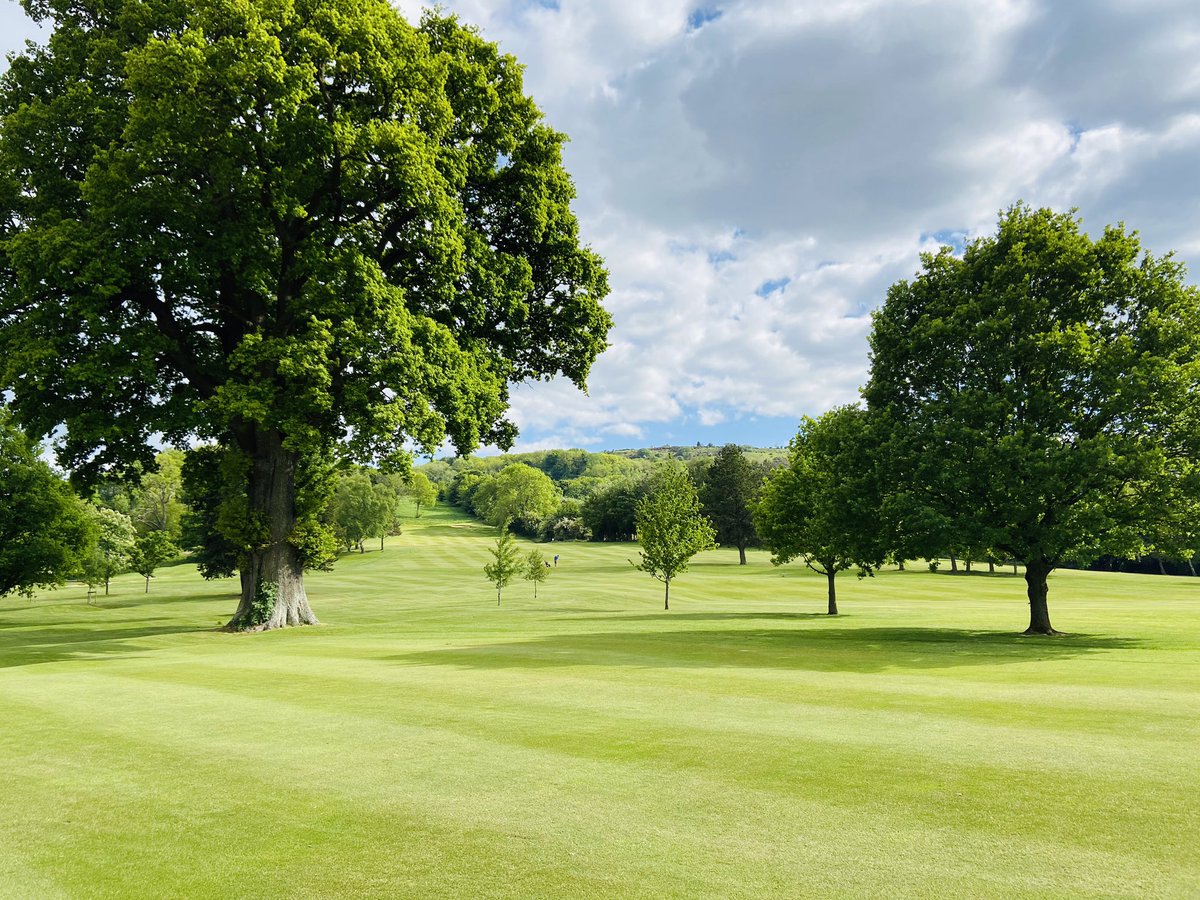 It feels absolutely amazing to stand on the fairway again!!