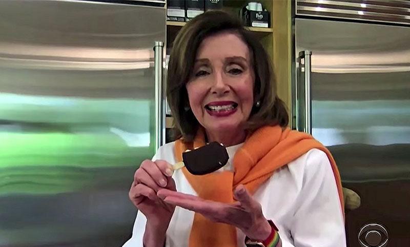 After two years of watching what Democrats *did** with their control of the House, voters ***cannot wait*** to flip it back to Republican control and make this insane gourmet ice cream eating ditz hand that gavel back over.