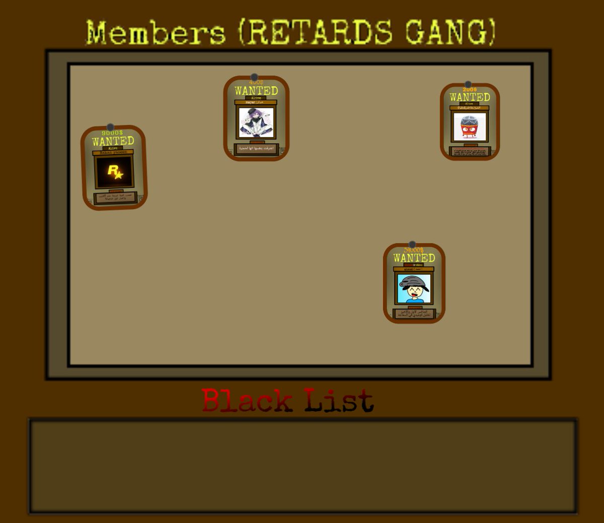 RETARDS_GANG's tweet photo. مرحبا بك يا ميار كعضو جديد في (RETARDS GANG)
@sj269s https://t.co/JLGJSjUZj8