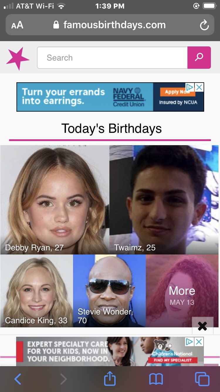 Happy birthday to debby ryan our queen 