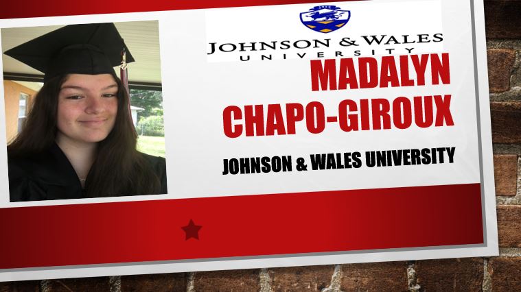 PalmBayMagnetHS's tweet photo. Huge pirate congratulations go to Madalyn as she heads off to Johnson &amp; Wales University!  @JohnsonandWales #PiratePride #2020PirateGrad https://t.co/JgO8QSXf8q