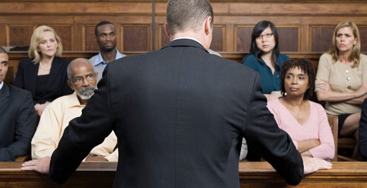 RichLomurro's tweet photo. Virtual Jurors 

Can it work? 

Does a virtual jury of your peers satisfy your constitutional right? 

@RBianchiEsq @JButing @lawebmorrell @LegalTalkNet @SeanPenaEsq @ABAYLD @NACDL @msaesq6 @AmericanLawyer @HuffPostCrime @NJLJ https://t.co/2mtnYbZ0Zp