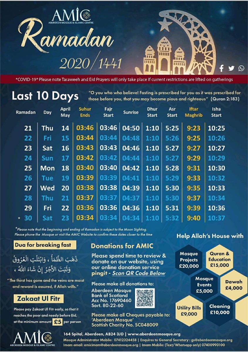 Aberdeen Muslims tweet media
