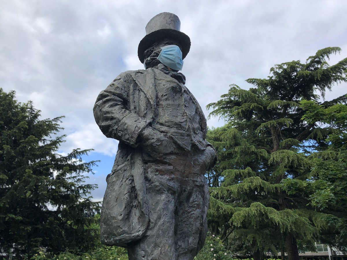 Our neighbours <a href="/Bruneluni/">Brunel University of London</a> have not lost their sense of humour during the #COVID19 situation. #Hillingdon #community