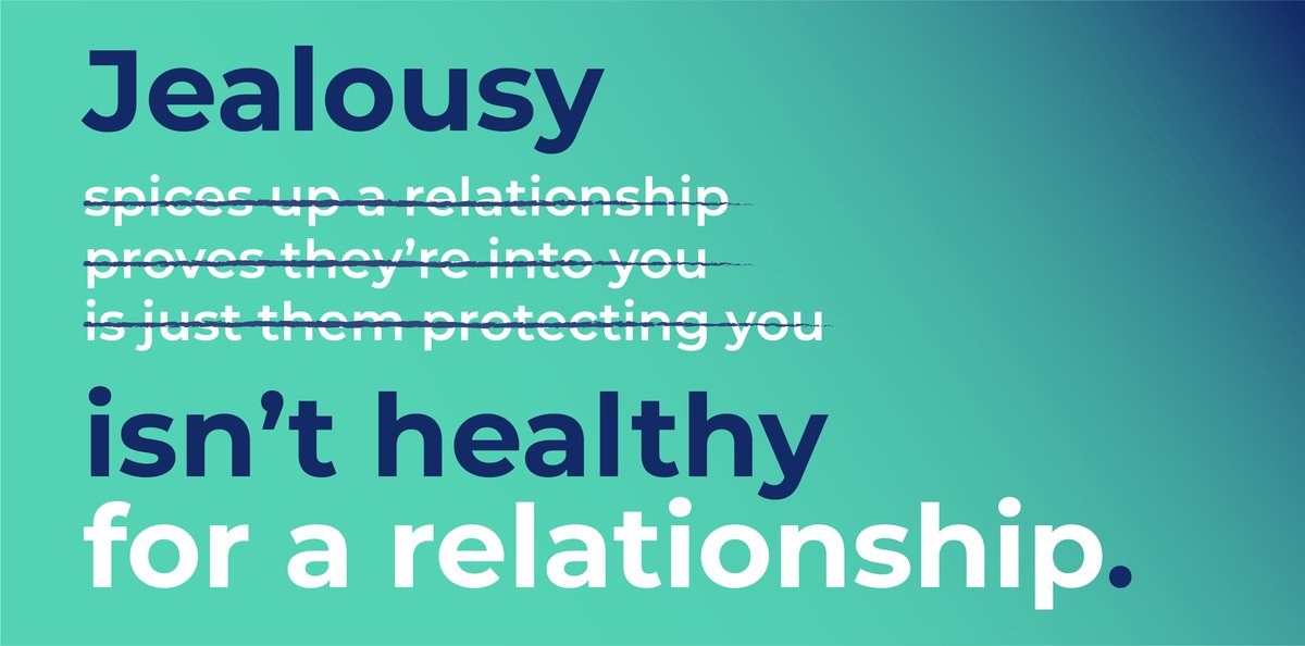SUNYsGotYourBck's tweet photo. Jealousy is excused in a lot of ways by our culture, our friends, our partners, and ourselves. While jealousy may be a natural feeling, it can quickly become toxic for a relationship depending on how it is handled. Communication and trust is key. #knowthesigns https://t.co/VKUVHEVUc9