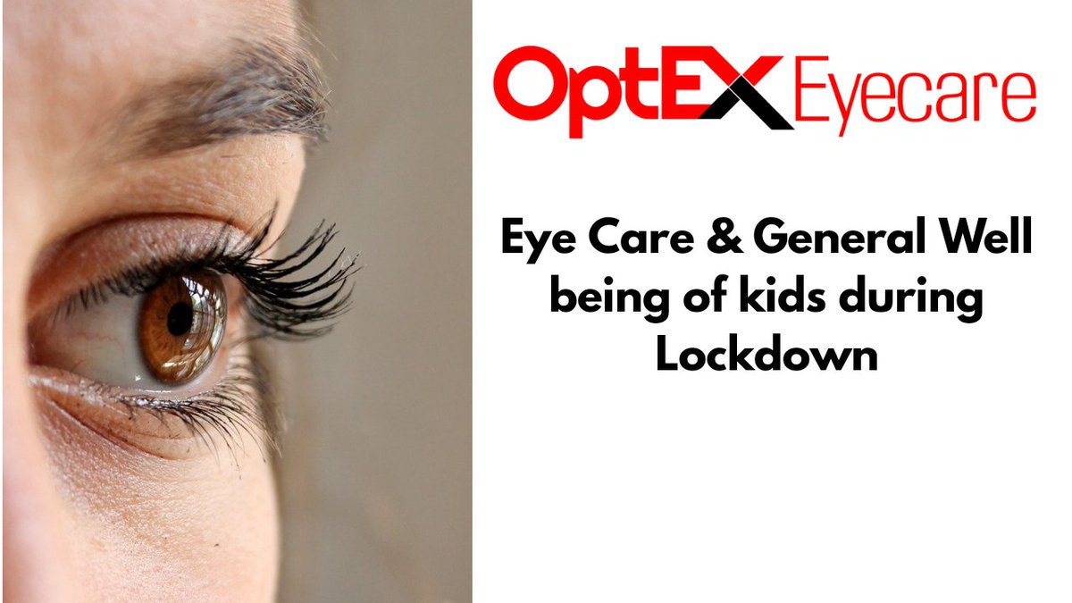 OptExEyecare's tweet photo. https://t.co/jQd0ENSHWP
#EyeCare well being for #kids during #lockdown https://t.co/rNqjVT4pn0
