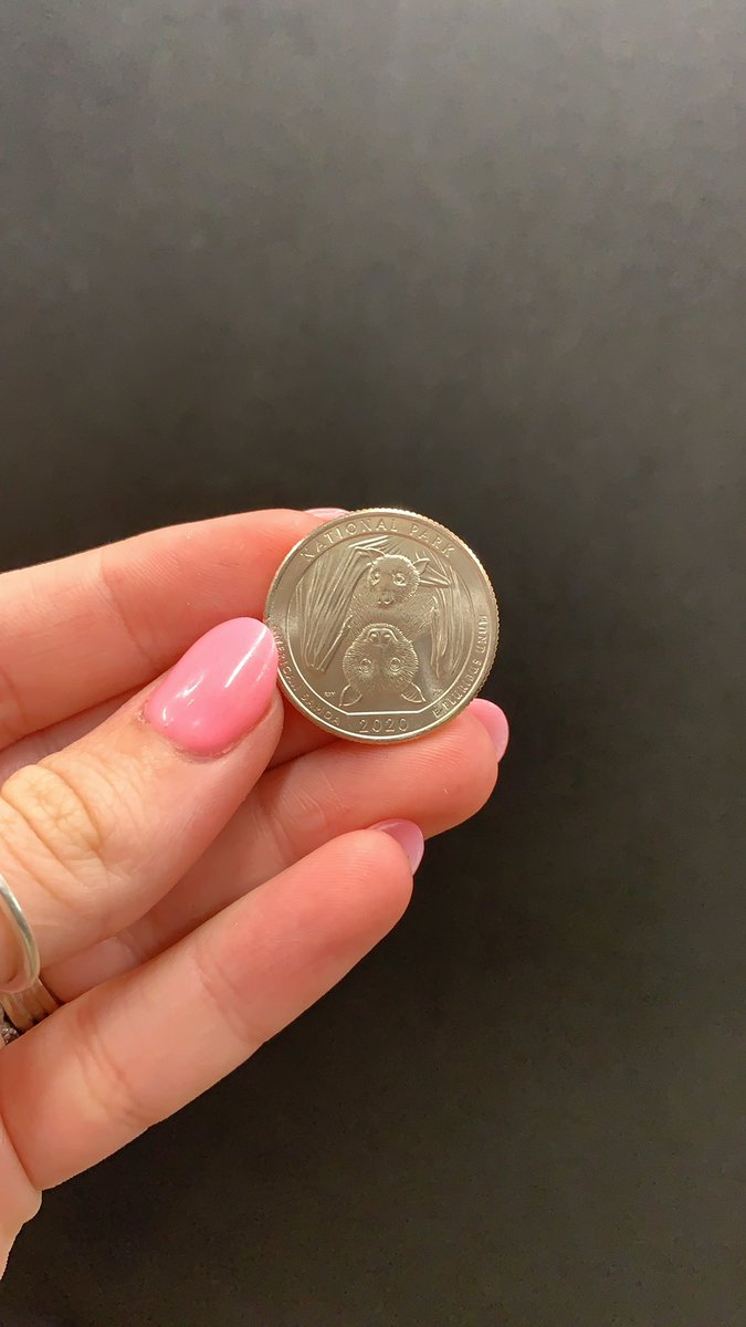 Taterwagon1's tweet photo. Ironic that the new 2020 quarters have bats on them.... https://t.co/pCrAVLD8O1