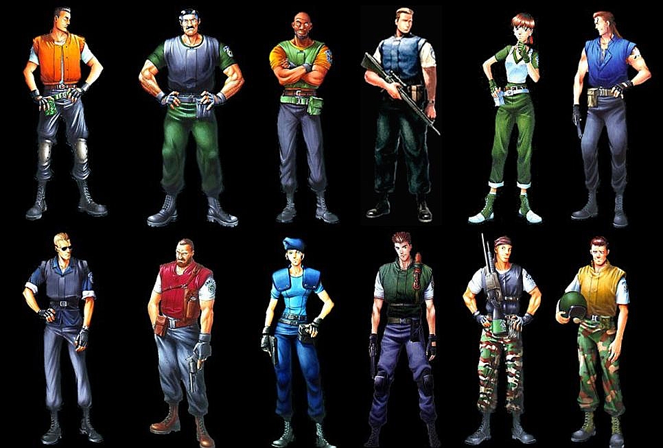 PURITALIANBLOOD's tweet photo. S.T.A.R.S. #Alpha & #Bravo Teams #REBHFun #STARS #RichardAiken #EnricoMarini #KennethJSullivan #EdwardDewey #RebeccaChambers #ForestSpeyer #AlbertWesker #BarryBurton #JillValentine #ChrisRedfield #JosephFrost #BradVickers https://t.co/XmX5V5dyqU