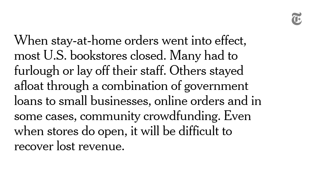 The coronavirus pandemic and the subsequent economic crisis struck at a moment when booksellers across the U.S. were thriving: The number of indie bookstores has risen over the past decade. The coronavirus outbreak threatens to wipe out those gains.