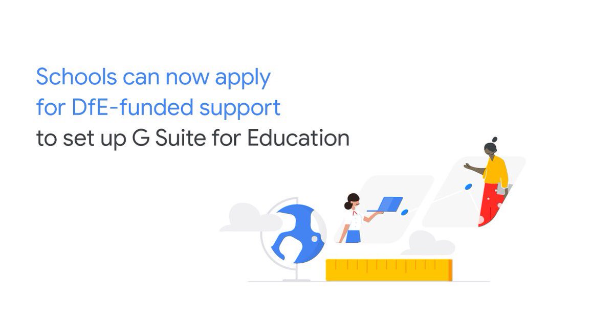 SoftEgg_uk's tweet photo. Funding available to set up G Suite, Google Classrooms and @wearewonde #distancelearning https://t.co/nP6vQ3LCfg