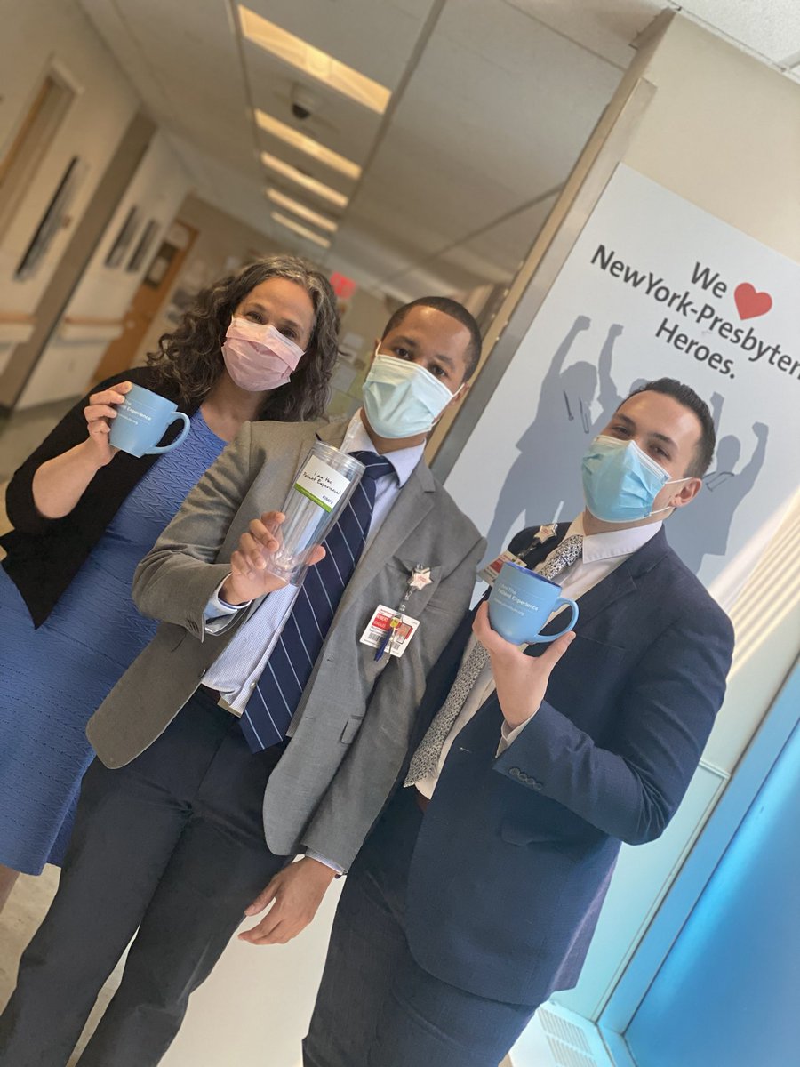 Thank you ⁦<a href="/BerylInstitute/">The Beryl Institute</a>⁩ for our Patient Experience Swag. We are the Patient Experience! ⁦<a href="/gsouthPX/">Garrett A. South</a>⁩ ⁦<a href="/RobGNY/">Rob Gonzales</a>⁩ ⁦@Tenavizner⁩ ⁦<a href="/QueensPX/">Queens PX</a>⁩