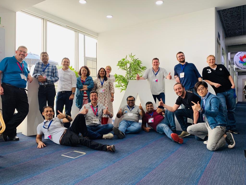 zoe_davies's tweet photo. This time last year I was in Bangalore for an life changing week with #connectanddrive co-hort ... this year we can’t all be together but our virtual connection remains strong #StrongerTogether #lifeatcapgemini https://t.co/VuXvyJZRvD