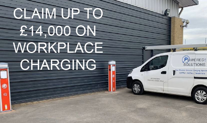 PoweredEV's tweet photo. Recommend us to your place of work and get a £50 Amazon Voucher if they go ahead with the installation! https://t.co/QiTh7Fwvs1