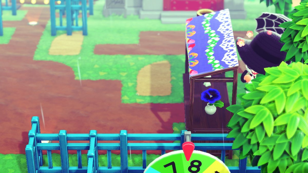 Solar_Gryphon's tweet image. I made a flower booth design for my carnival and wanted to share it here! It was fun to figure out!

 #AnimalCrossing #ACNHDesigns