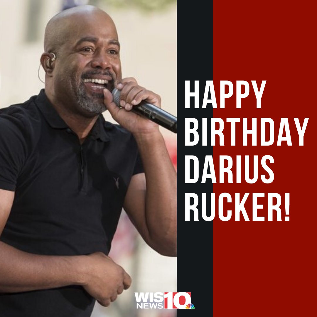 South Carolina native Darius Rucker turns 54 today! Help us wish him a HAPPY BIRTHDAY! 