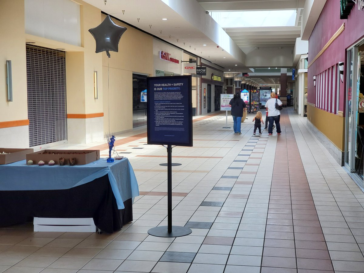 The Lindale Mall is officially back open today in Linn County. Hours
