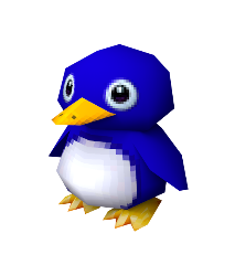 Nintendo will see a penguin and be like "let's make them blue!"