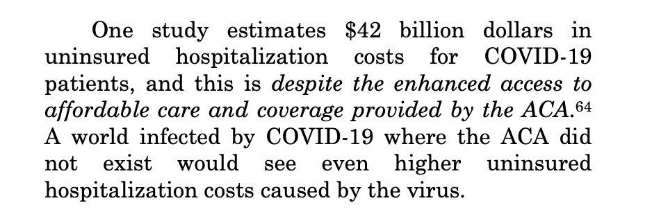 More on the financial impact on hospitals already strained due to COVID, via this brief by some community health plan groups  https://www.supremecourt.gov/DocketPDF/19/19-840/143392/20200513104313493_19-840%20%2019-1019%20tsac%20ACHP%20Et%20Al_.pdf