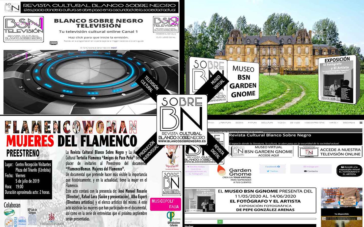 🤜Córdoba (ESP) se pone a la cabeza en la aplicación de la tecnología a la información cultural. Ahora inaugura su Museo Virtual tras la TV Cultural Online🤛
<a href="/RevBlancoSNegro/">Blanco Sobre Negro</a>  #BSNGgnomeVirtualMuseum #TVCulturalOnline <a href="/QueridasFashion/">QueridasFashionistas | #HashtagTeam 💥🚀</a> <a href="/mimaacordoba/">MiMa a Córdoba</a> 
👉🔗bit.ly/2Z0w9xJ🔗