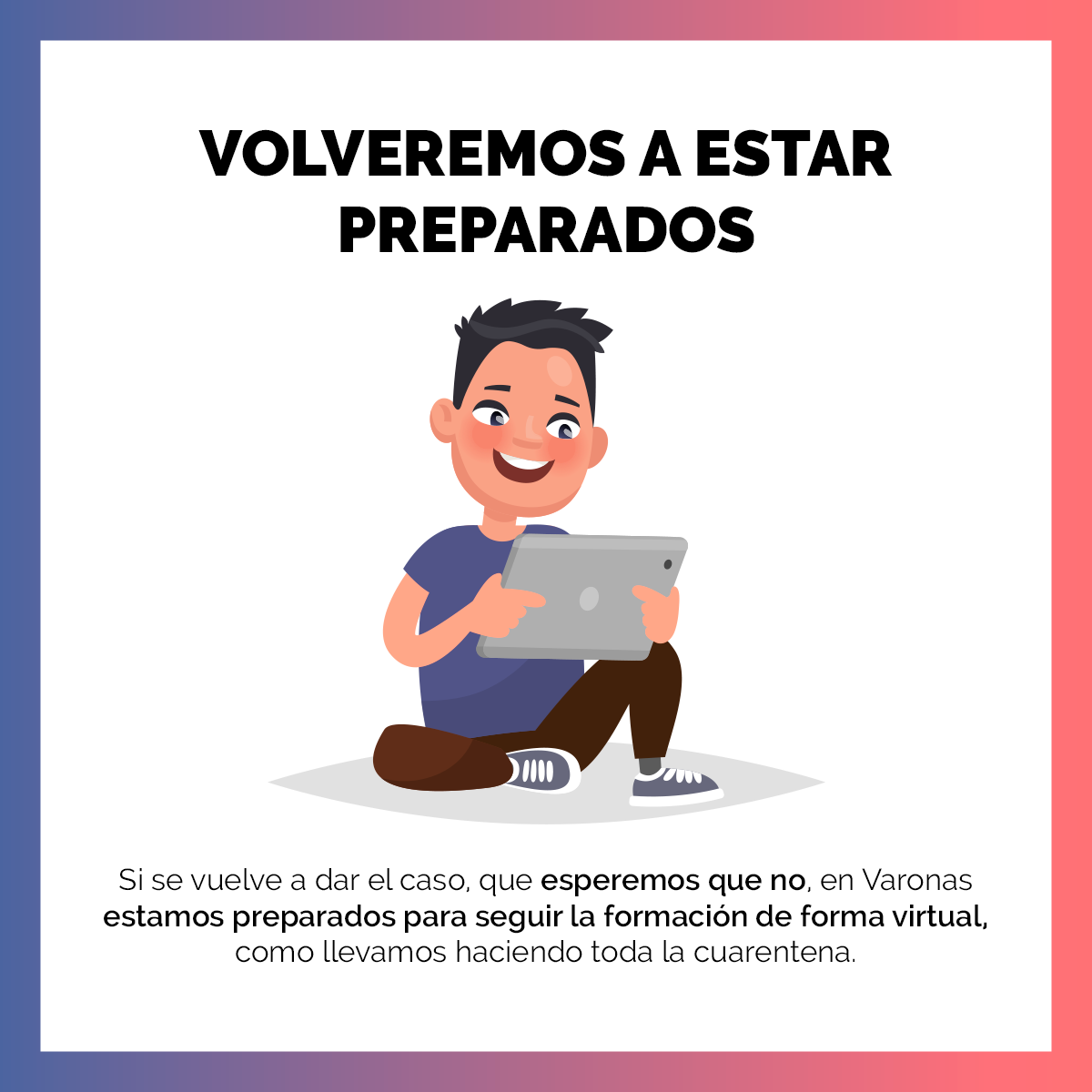 varonasinstitut's tweet photo. 🚨 NOVEDADES PARA EL PRÓXIMO CURSO🚨

Te traemos toda la información sobre Varonas para que puedas seguir reforzando tu inglés con total normalidad. Desliza a la derecha y descúbrelo todo, clases presenciales incluidas 😉
https://t.co/7GQ1wPEviy

#varonasinstitute #ingles #curso https://t.co/iHgRyMQKWA