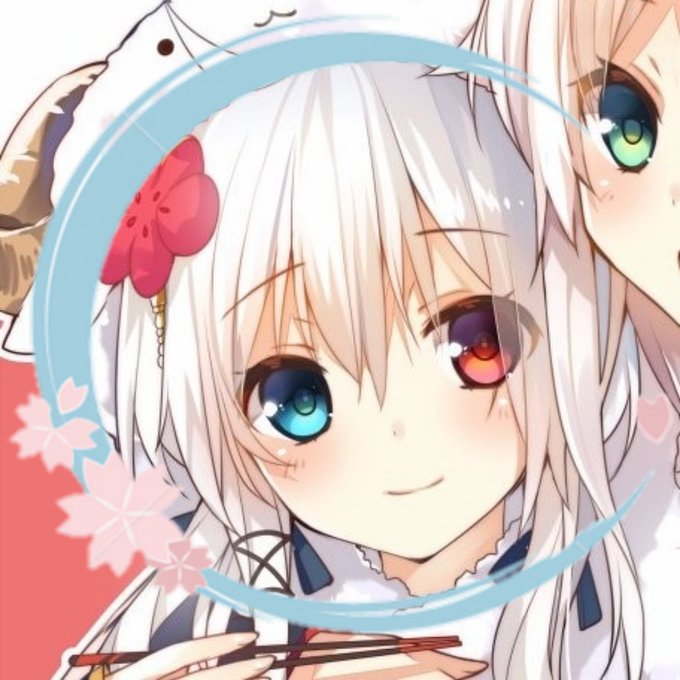 ペア画中のtwitterイラスト検索結果