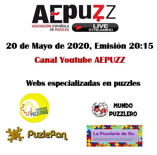aepuzz's tweet photo. Sabemos que estás deseando volver a conectar con AEPUZZLive, así que aquí tienes la info del 4° programa‼️
Por cuestiones técnicas ha tenido que ser aplazado hasta la semana que viene ¡¡así lo esperamos con más ganas!! 🤗
#aepuzzlive #aepuzz #puzzles #piezas #puzzle #jigsawpuzzle https://t.co/A6eUxiKHyu