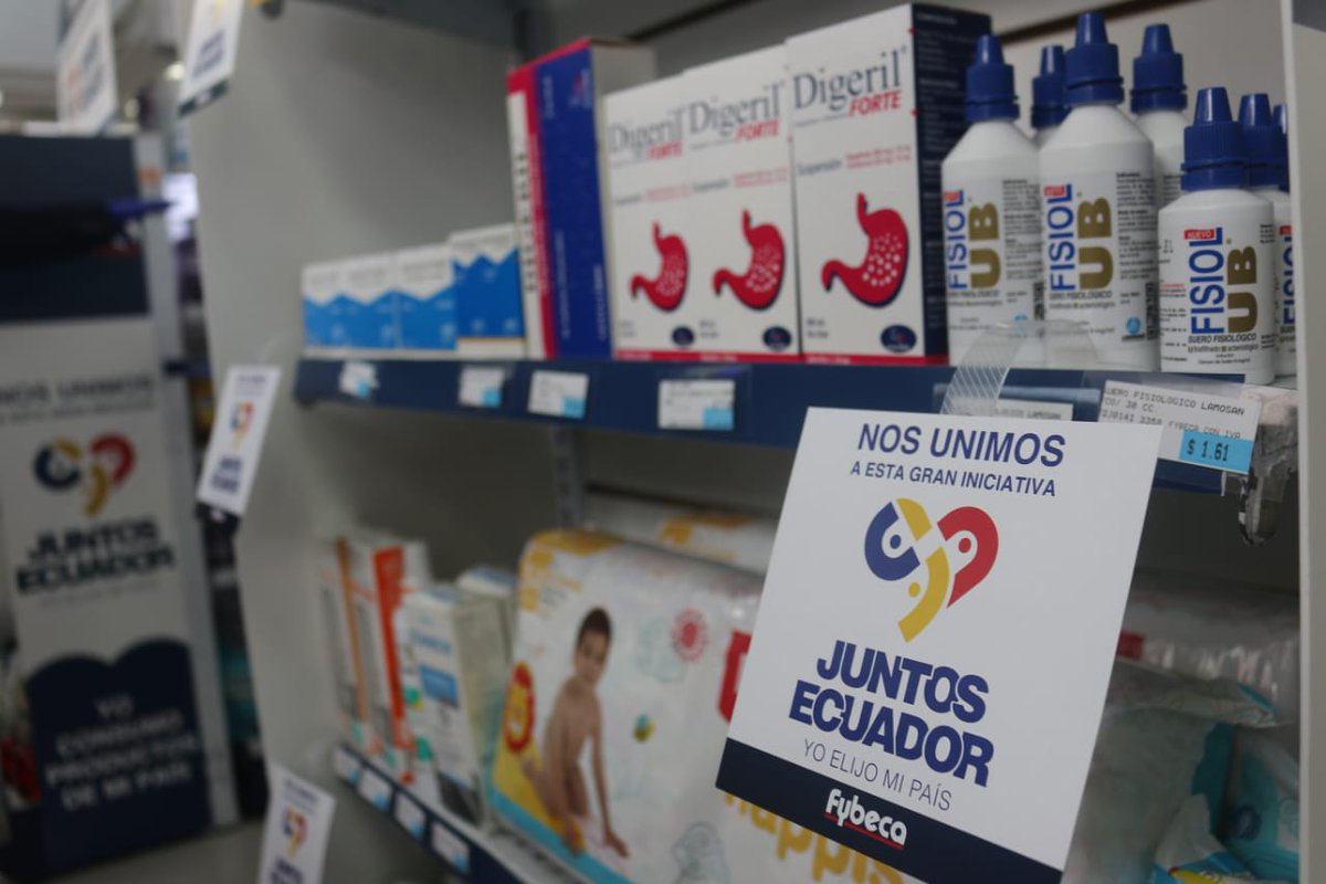 IvanOntanedaB's tweet photo. ¡Más productos ecuatorianos en las perchas del país! Gracias a @CorporacionGPF y #Danec por unirse a esta cruzada, #JuntosEcuador impulsa el consumo local, para que cada vez más personas digan #YoElijoMiPaís🇪🇨 porque se produce con calidad y de esta forma se sostiene el empleo. https://t.co/MYVwGxXRxY