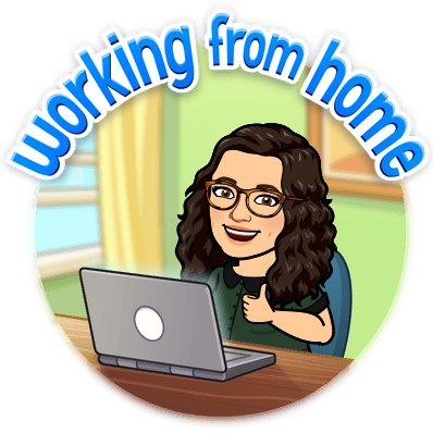 leannmarie84's tweet photo. Finally decided to join the @Bitmoji bandwagon to make the feedback emails to my students less boring but it's entirely way too fun #distracted https://t.co/5HxiJSMhTk
