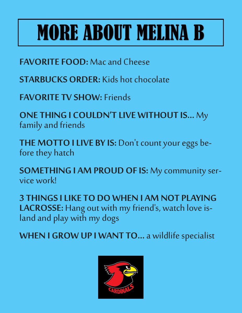 SAAS_GLAX's tweet image. Late tweet 😳😬-Last week’s Feature Friday was soph Melina B! Melina may not have many years of experience but she makes up for it w/pure grit &amp;amp; determination!She sets a standard w/her work ethic but most importantly,her relentless positive attitude!Get to know Melina! #saaslax