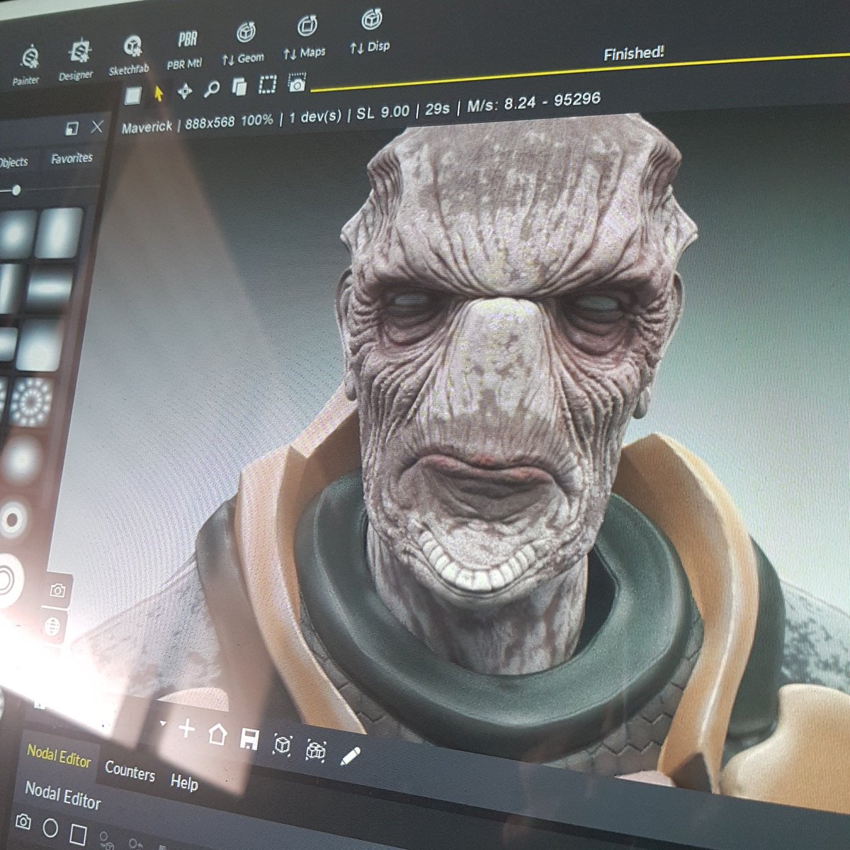 victorinvictus's tweet image. Testing the wondeful @maverickrender ... impressive light simulator!!!!!! Check the soft, you will love it.

----

Probando el maravilloso Maverick Render.. impresionante simulador de luz!!!! Probad el soft, os encantará. 

#renderengine #maverickrender #cgi #zbrush
