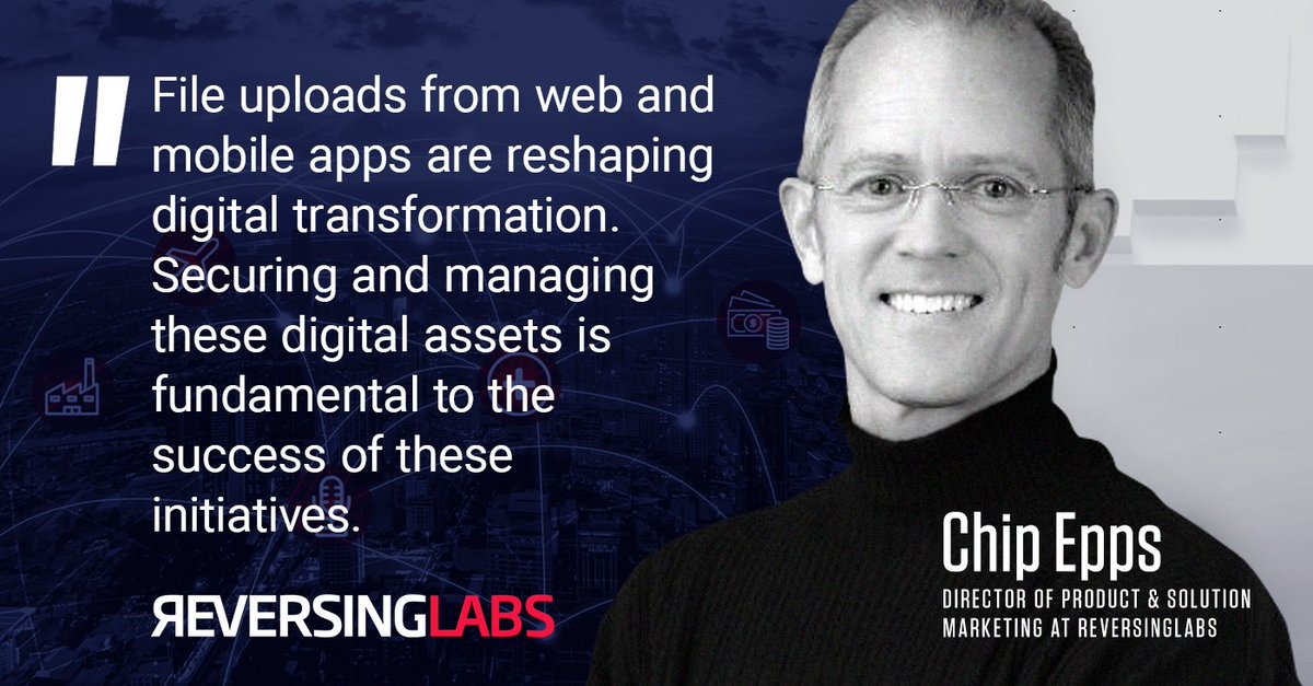ReversingLabs's tweet image. Digital transformation is a hot topic. @chipepps shares his perspective on the challenges and opportunities in our latest blog: hubs.ly/H0qtdYq0

#TitaniumPlatform #Explainable #ThreatIntelligence #MachineLearning #ML #FileUpload #DigitalTransformation