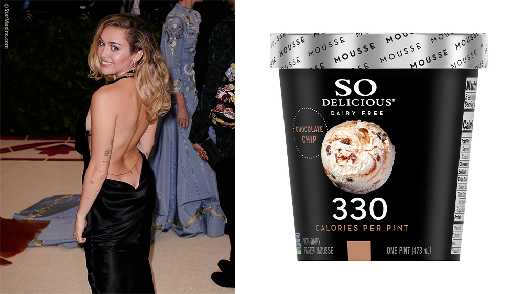 Miley as  #Vegan Ice Cream: A Thread