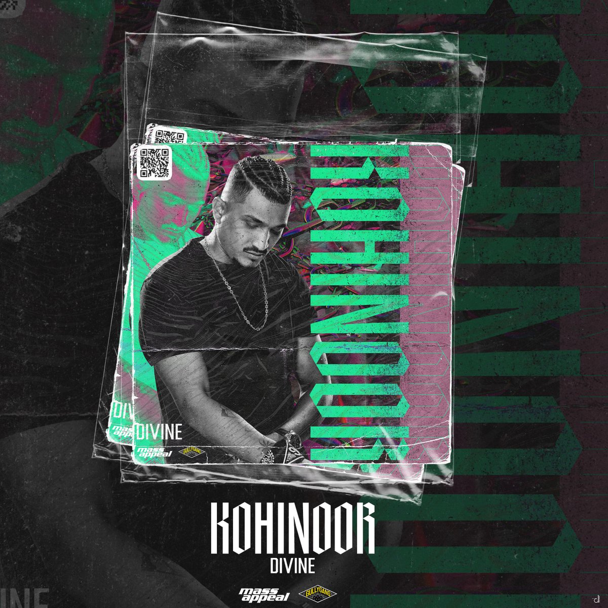 Designdeskin's tweet photo. Just gave a touch of my creativity and recreated @VivianDivine’s kohinoor album artwork, scan the code and listen to the full EP on Spotify.
Feel free to watch my other projects on my IG handle right here:https://t.co/3gFJjfIHvz

#posterdesign #hiphop #gullygang #gullygangindia https://t.co/1cmDhGrEP2