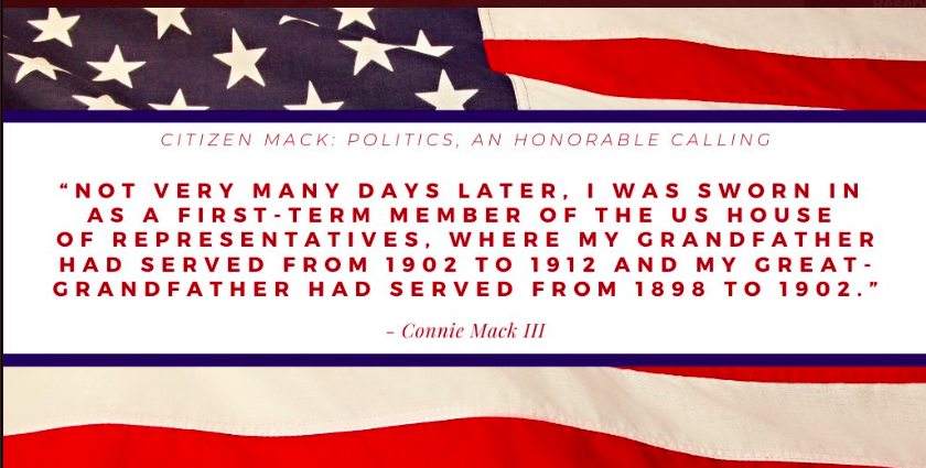 Senator_Mack's tweet photo. The Mack Family has been in politics for over one hundred years. One of my favorite memories from my memoir.

Pre-order 'Citizen Mack' here👉 https://t.co/8gj6Qzx5op https://t.co/M5joyuf5Ut