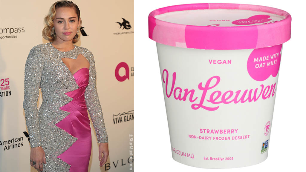 Miley as  #Vegan Ice Cream: A Thread