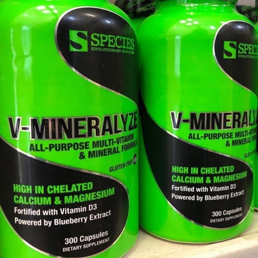RealSpecies's tweet photo. Optimal health. Optimal performance.

V-MINERALYZE, SPECIES Nutrition's all-purpose multi-vitamin.

✔ HIGH in chelated magnesium and calcium
✔ Fortified with vitamin D3.
✔ POWERED by blueberry extract.

GET IT ⏩ https://t.co/hc7JvKmWam https://t.co/QesKYPPPKL