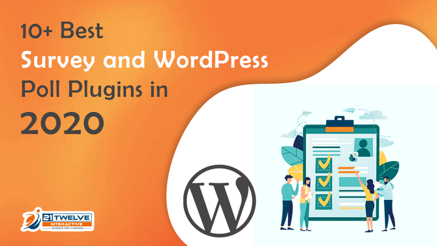 21twelveI's tweet image. 10+ Best Survey and WordPress Poll Plugins in 2020

21twelveinteractive.com/wordpress-poll…

Are you looking to create #bestpollplugins for survey in your company? 21Twelve Interactive is one the leading #wordpressplugindevelopmentcompany having expertise in creating #customwordpressplugins