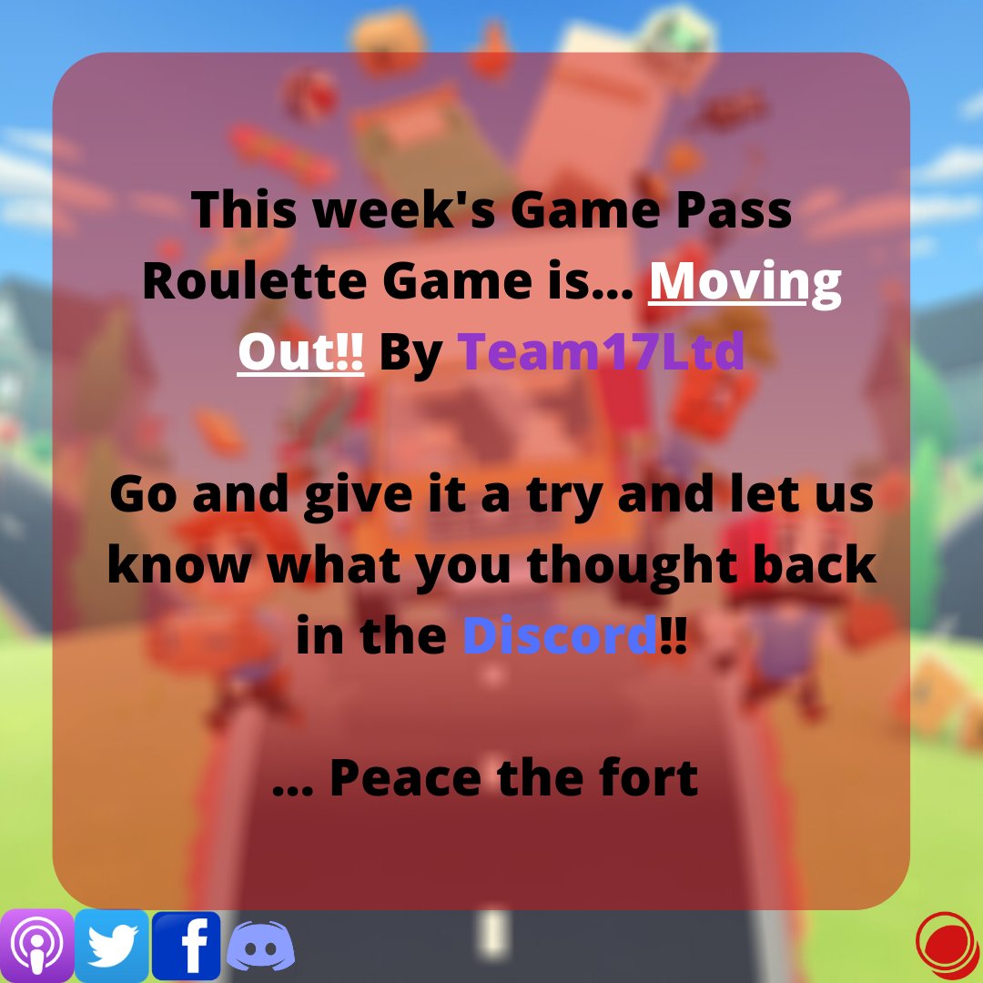 offset_collect's tweet photo. This week's Game Pass Roulette Game is... @MovingOutGame!! By @Team17Ltd 

Go and give it a try and let us know what you thought back in the Discord!!

#xbox #discord #WeAreTOC 

COME JOIN THE COLLECTIVE!! https://t.co/0dTx05hjlM……… https://t.co/qGsX21Qb7p