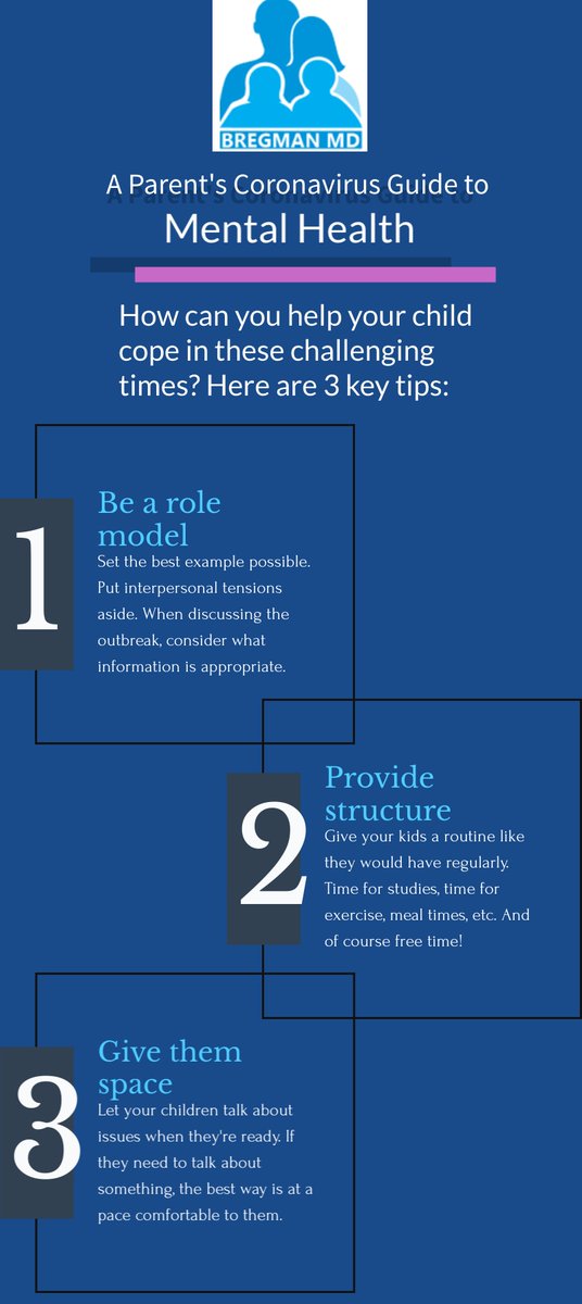 BregmanMd's tweet photo. It can get tricky guiding your kids through these uncertain times. Here are some tips to help you along the way.
#covid19 #mentalhealthmonth #kidsmentalhealth https://t.co/T4UIrMOuu5