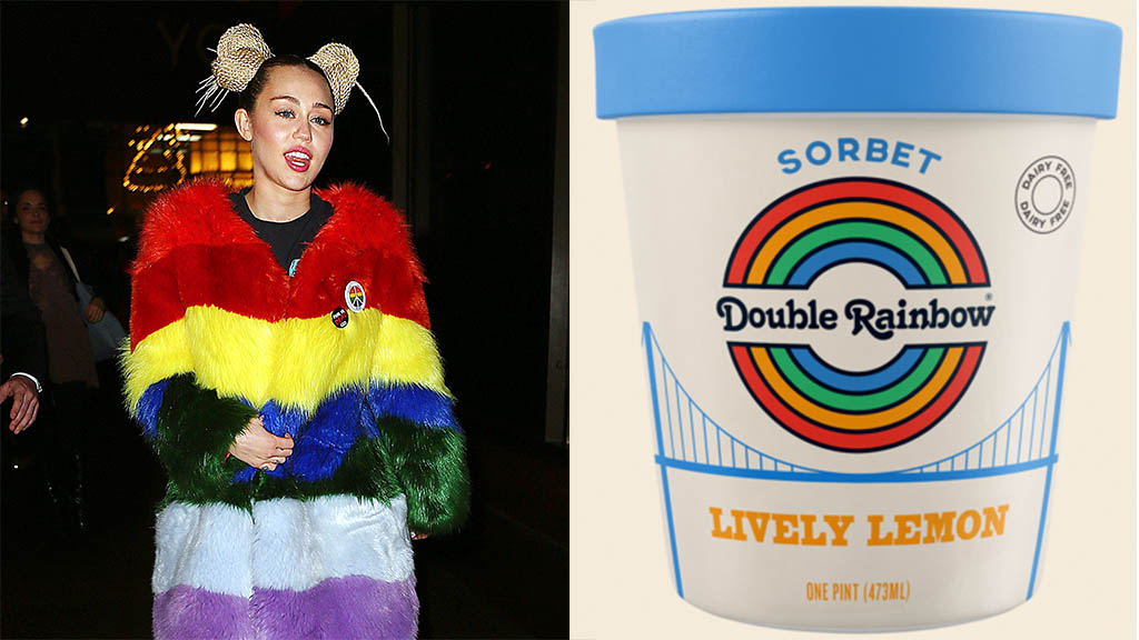 Miley as   #Vegan Ice Cream: A Thread