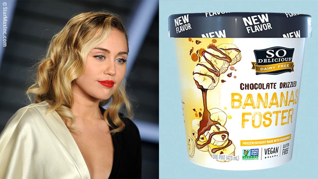Miley as   #Vegan Ice Cream: A Thread