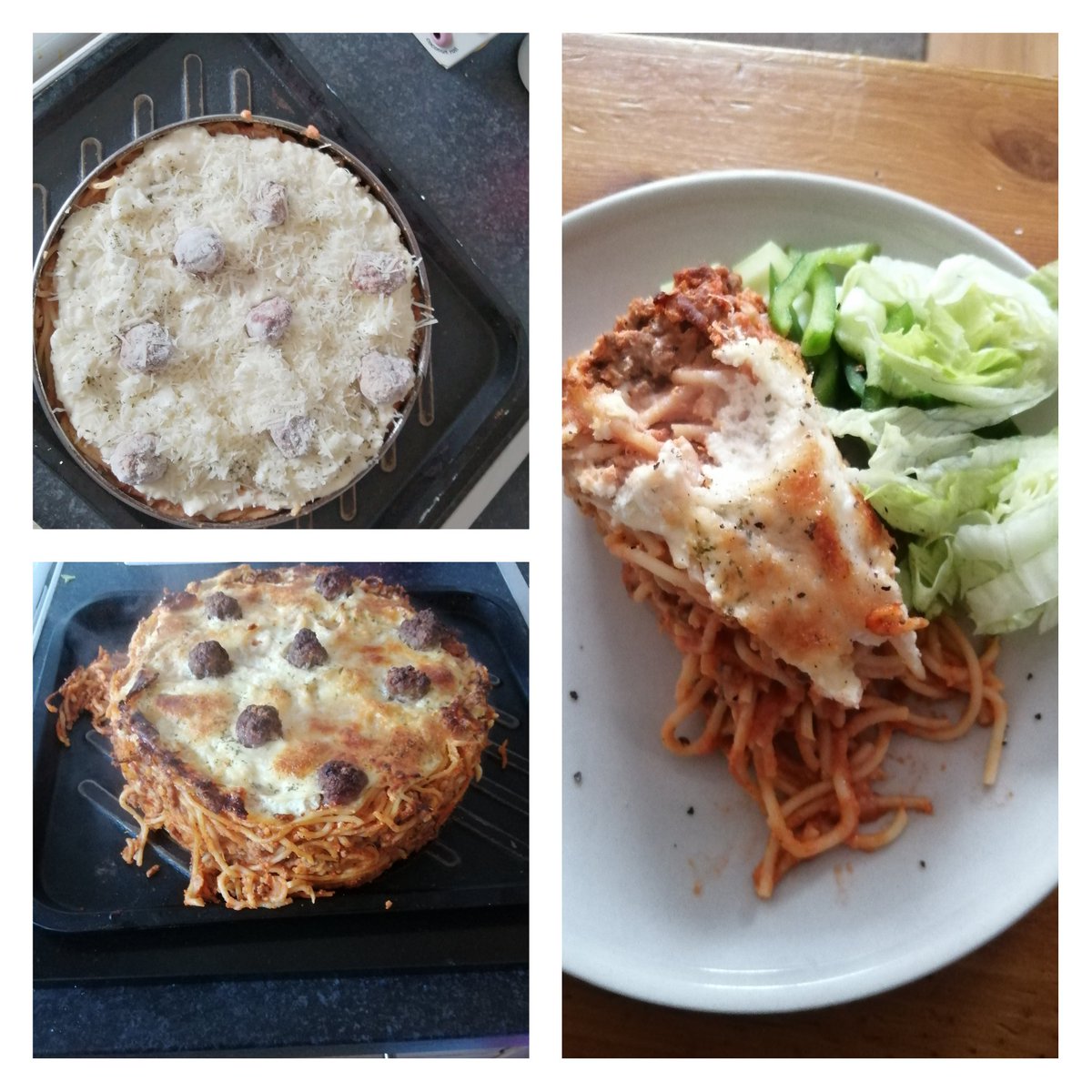 EmilyyNics's tweet photo. Dinner is prepared and served by me. Its Spaghetti ๐ Pie ๐ฅง and it was delicious ๐ one to have again. Cooking is so good for my wellbeing ๐#ChefEmily #CookwithEmily https://t.co/XUhxX7O67x