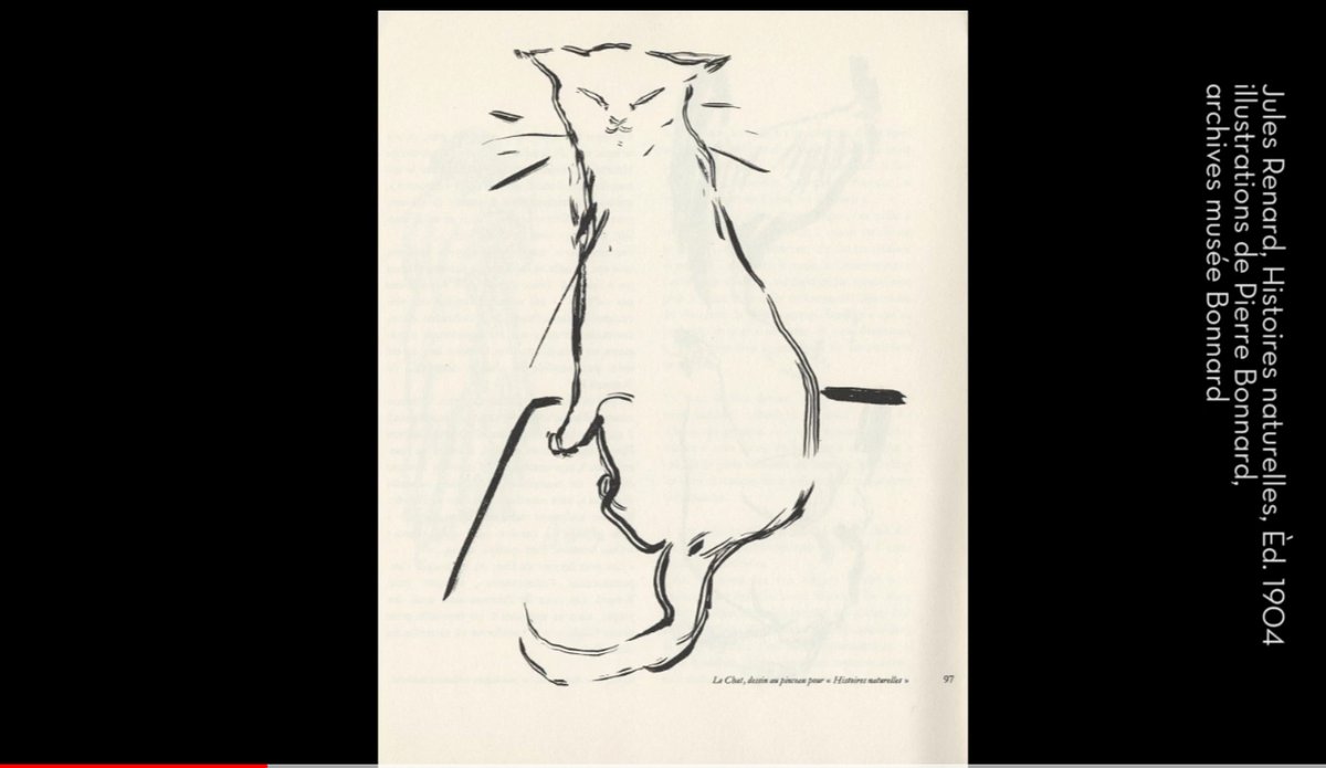MuseeBonnard's tweet photo. Nouveau🤩une #histoirecourte lue par notre conteuse Muriel Alcaniz, tirée des Histoires naturelles de J. Renard, illustrées par #Bonnard.
Ce soir le subtil Chat t’est conté ➡️
https://t.co/YZavCxoDpH
Bonne nuit les petits😏
#museumweek #ensembleMW #histoirecourte #histoiredusoir https://t.co/eCGB9Xt9cC