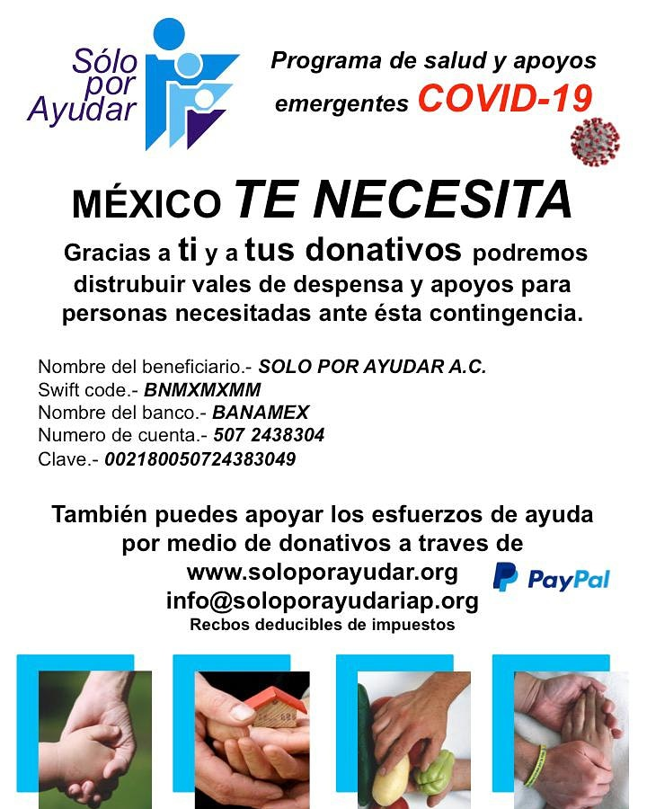 LolitaAyalaN's tweet photo. Hola a todas y a todos... Buena tarde... Nuestra lista de peticiones de apoyo sigue creciendo y los donativos escasean. Recuerden que sus donativos se convertirán en vales de despensa para quienes más lo necesitan. Un peso puede ser la diferencia. Gracias! https://t.co/X09JC8L2Cj