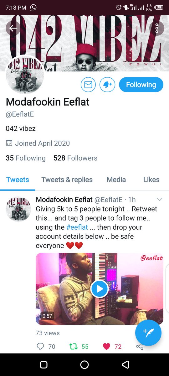 dajoy01's tweet photo. @EeflatE @Eran_nla1
@paschalmadufor1
@AkpoyiboOmor
@alapomeji2009
0149288247
GTB
Please follow @EeflatE
He follows back instantly
#eeflat
🙏🙏 https://t.co/XVeh08Exxg