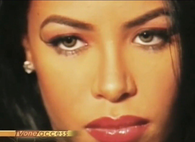 Throwback to this iconic Makeup look from Aaliyah Lipstick Alley