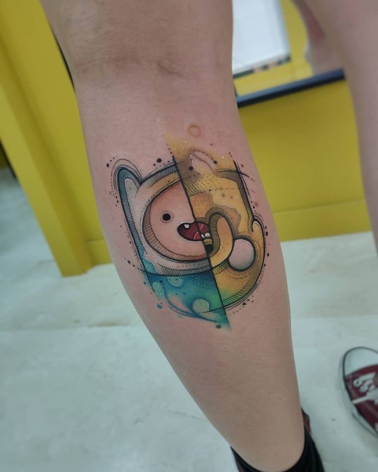 oueuntenho's tweet photo. adventure time tattoos https://t.co/O8x2eu5dBa