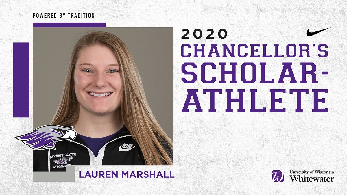 UWWGymnastics's tweet photo. Congratulations to our three UW-Whitewater Chancellor's Scholar-Athletes - Acacia Fossum, Lauren Marshall and Jessi Rondeau! || #NCGAGym https://t.co/mIEytb5AO6